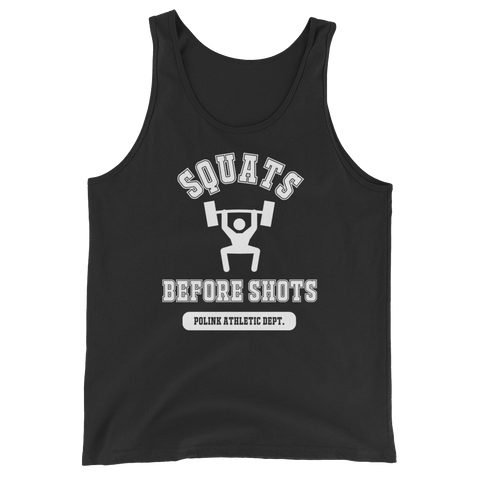 Squats Before Shots Tank