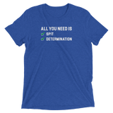 All You Need Is Spit & Determination