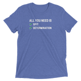 All You Need Is Spit & Determination